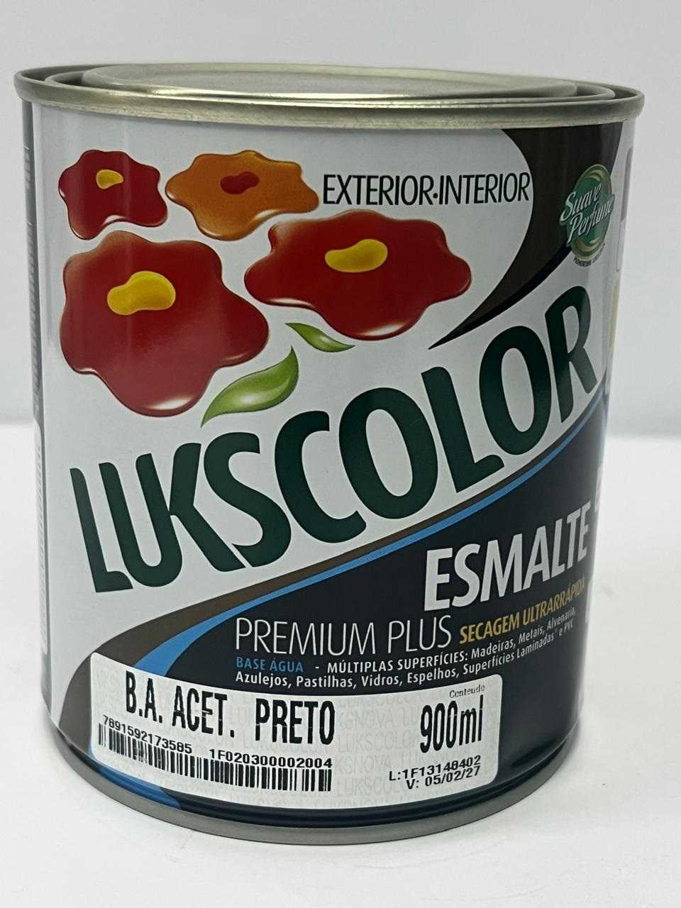 LUKS E. PREMIUM ACET. AGUA PRETO 0,900ML